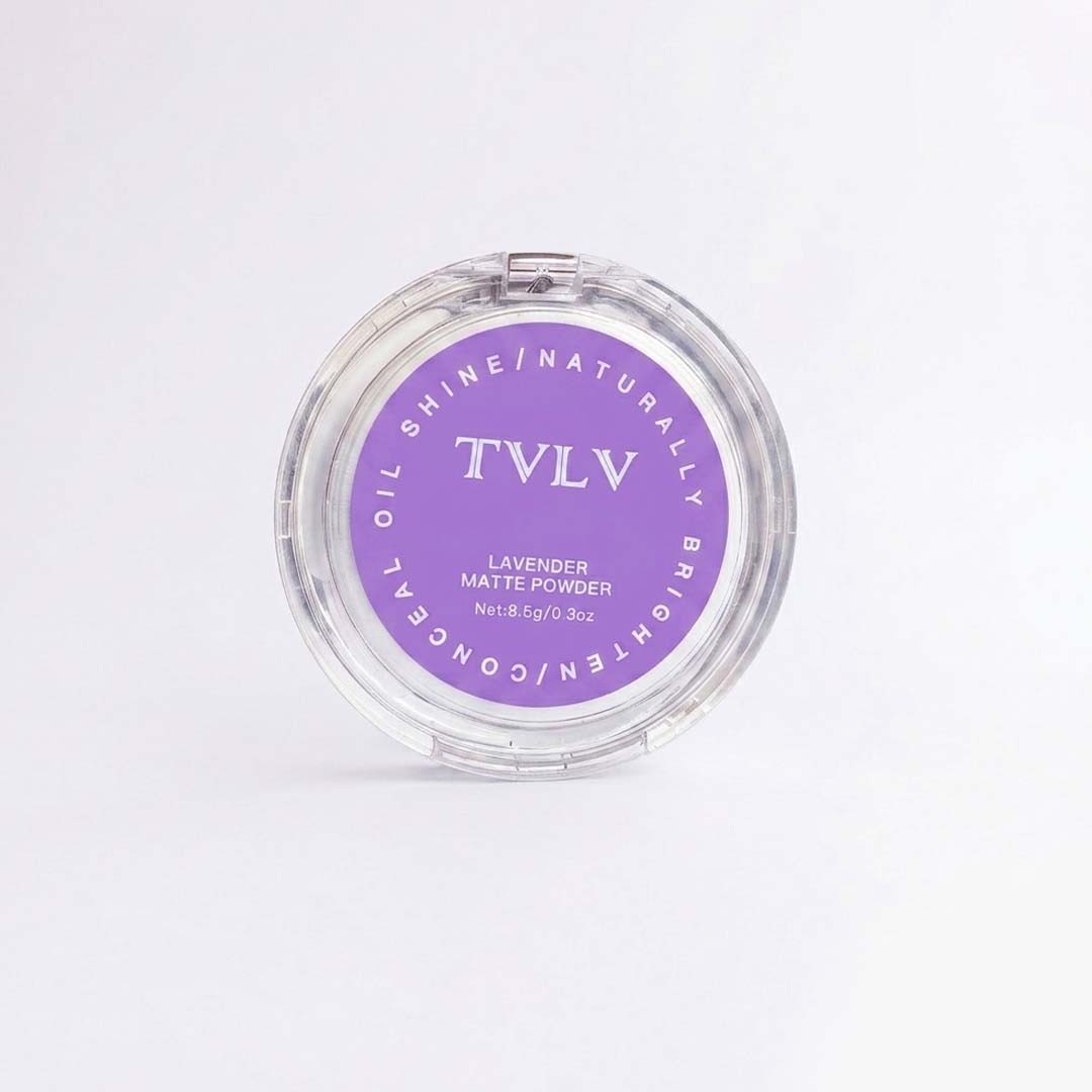TVLV Lavender Matte Powder — Oil Control Setting Powder