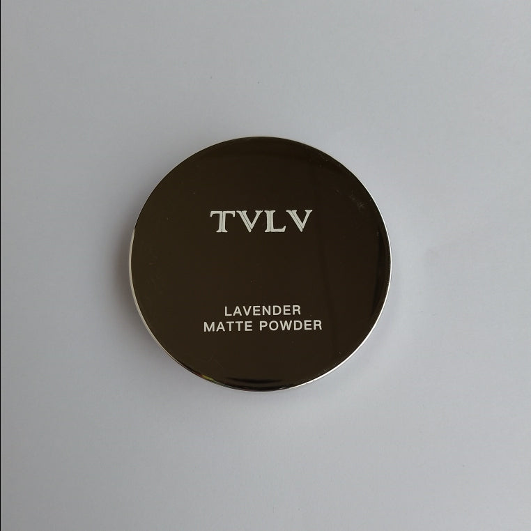 TVLV Lavender Matte Powder — Oil Control Setting Powder