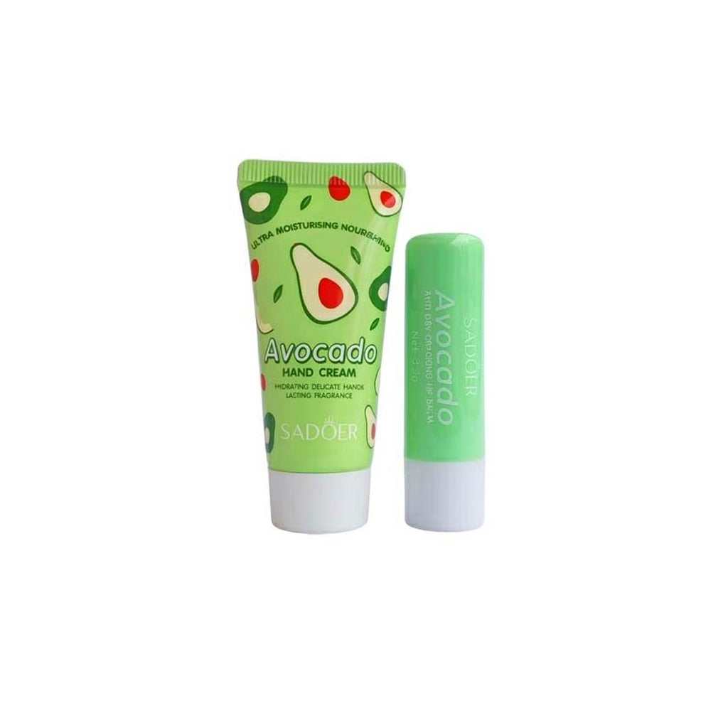 SADOER Hand Cream & Lip Balm Set — Organic Care Combo