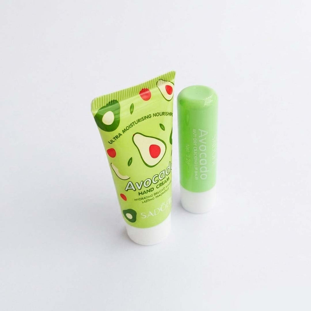SADOER Hand Cream & Lip Balm Set — Organic Care Combo