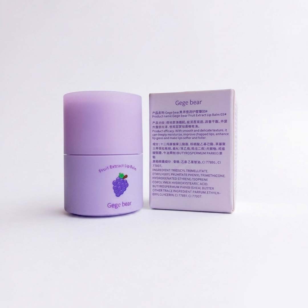 GEGE BEAR Fruit Extract Lip Balm