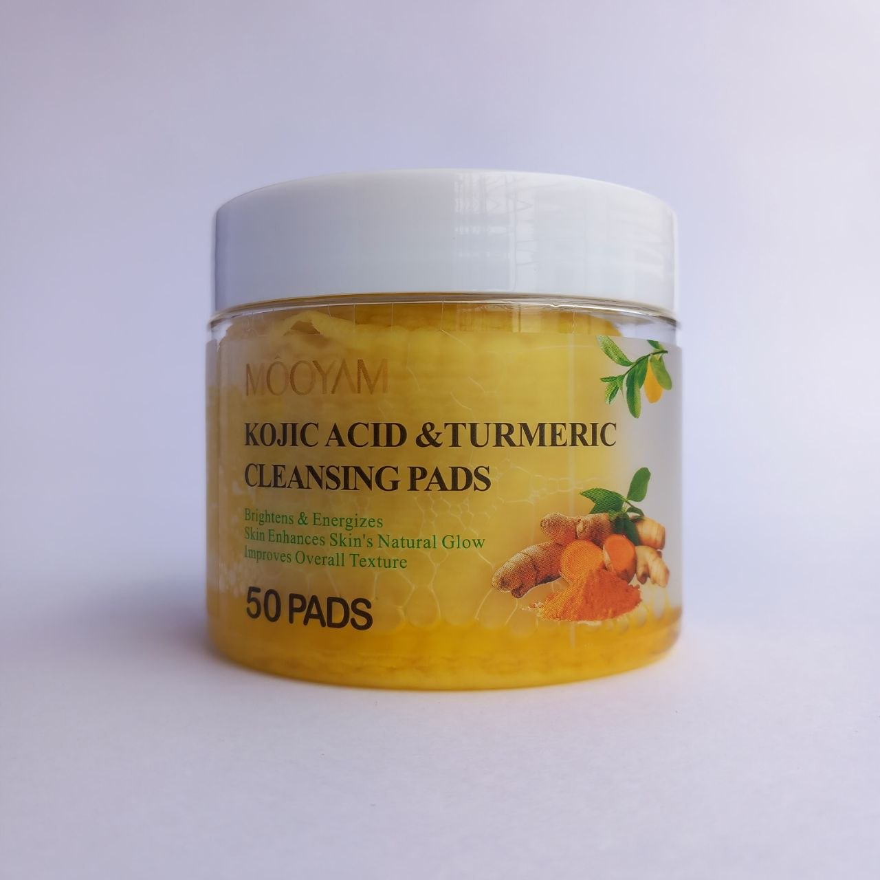 MOOYAM Kojic Acid & Turmeric Cleansing Pads