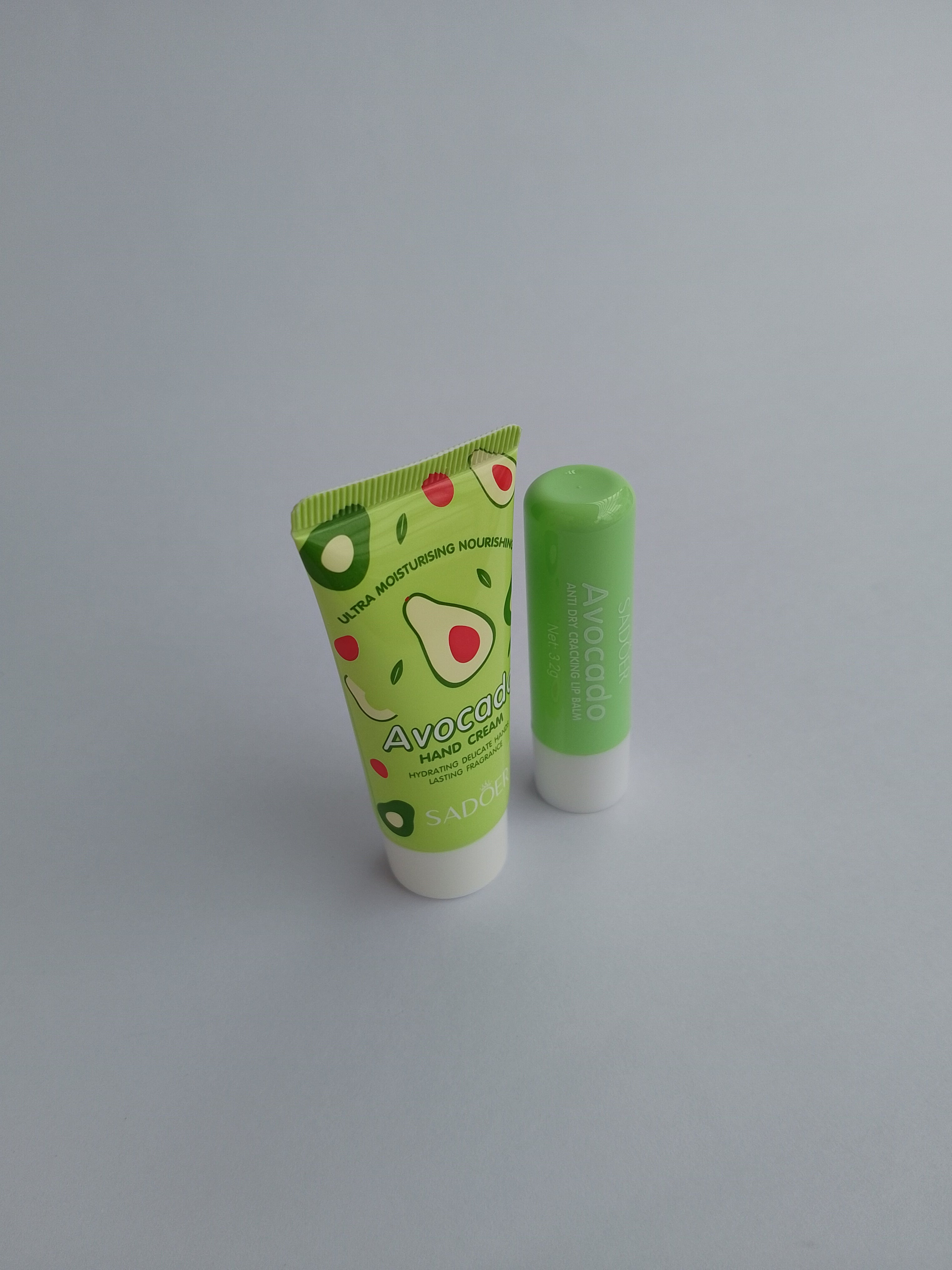 SADOER Hand Cream & Lip Balm Set — Organic Care Combo